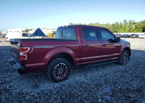 2018 Ford F150 Supercrew из США, поврежденный, VIN 1FTEW1CP0JFD02261